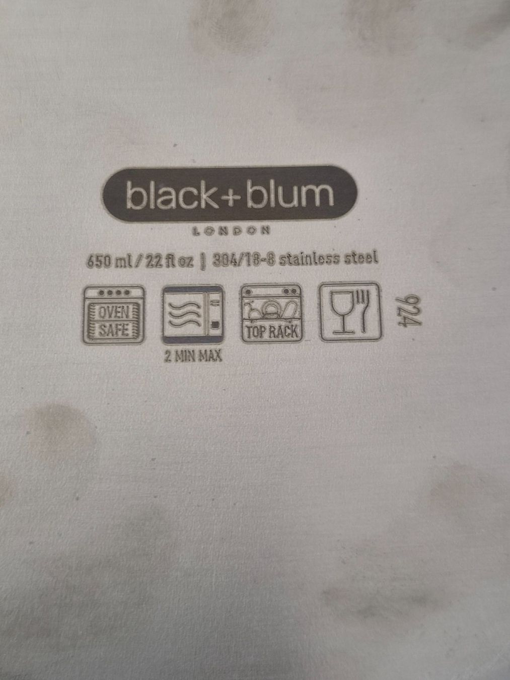 Ciotole: 2 boîtes de conservation Black+Blum – Usato da Loc venduto da amazine84 3