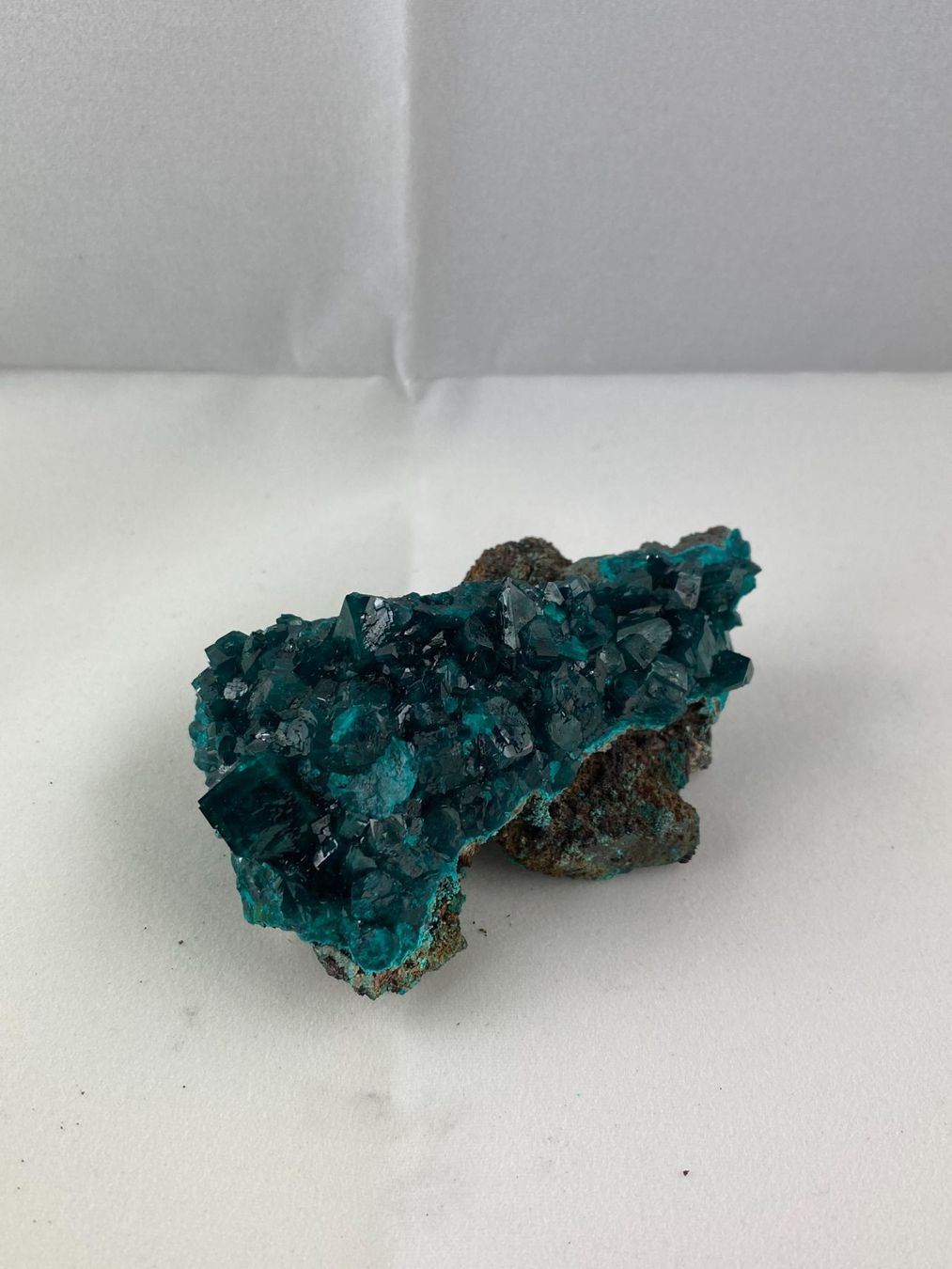 Minerali & Pietre curative: Dioptas 9cm 5.8cm 4cm 189g – Usato da Schinznach Bad venduto da Prosperos 2