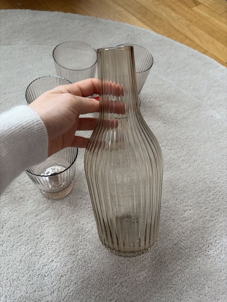 Ikea Set di piatti: Karaffe mit passenden Gläsern, Ikea – Nuovo e nell'imballaggio originale da Zürich venduto da ufe_f5q5 2