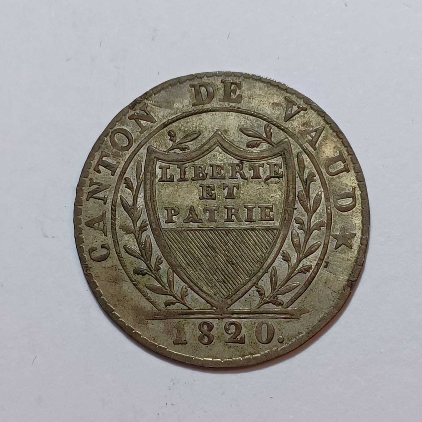 Tutti le monete: Batzen 1820 Waadt – Usato da Pfäffikon ZH venduto da Schweizer_Muenzen 1