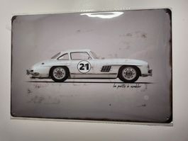 Mercedes-Benz 300 sl Blechschild 20x30cm