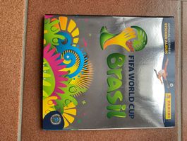 WM 2014 Brasilien Sticker Album komplett mit vielen Extras!