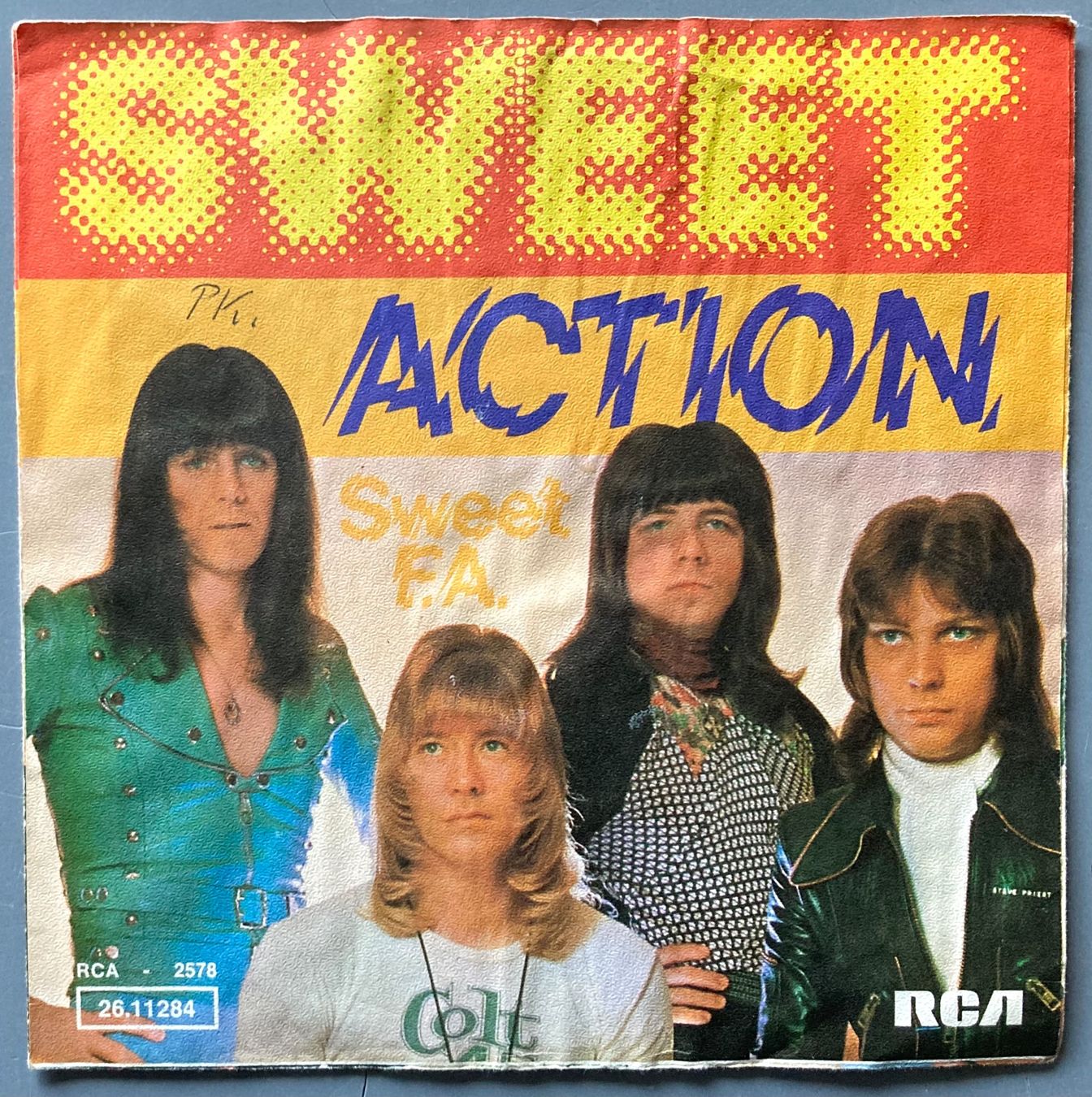 Schallplatten: SWEET - ACTION – Gebraucht aus Poliez-Pittet von Newtown-Records 1