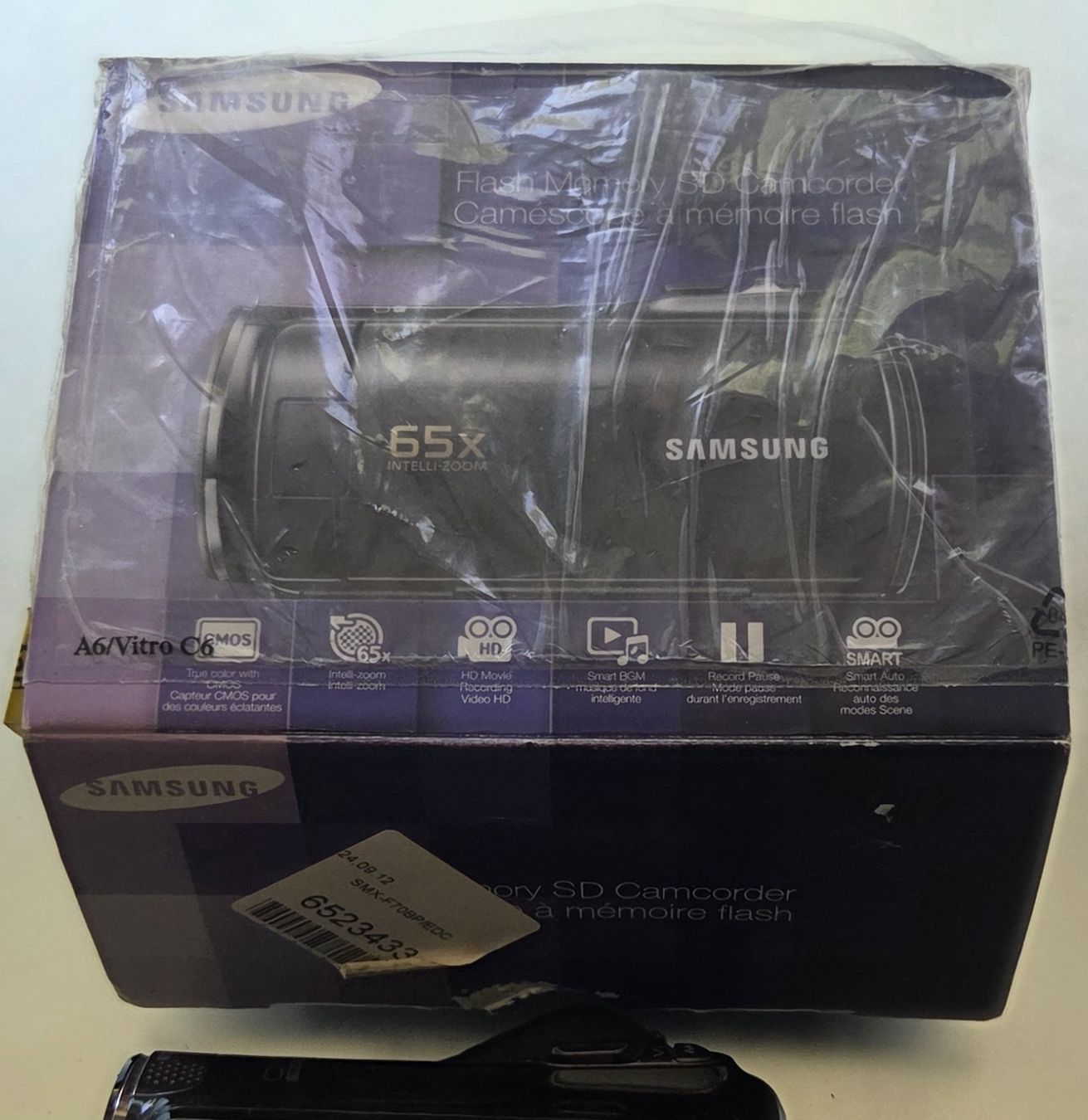 Samsung Videocamere: Samsung SMX-F70BP Flash Memory SD 16 GB  – Usato da Huttwil venduto da ser_gn9l