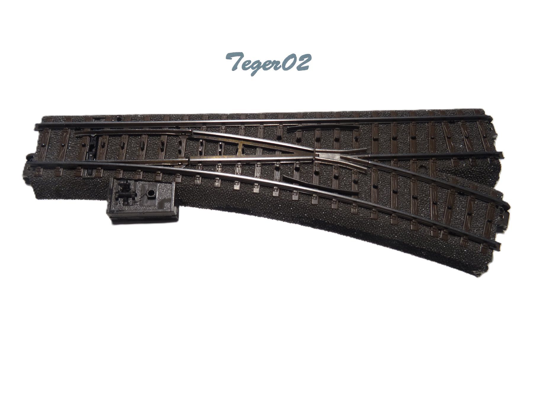 Märklin Modellini di ferrovie: Märklin. H0 24612-R C-Weiche – Usato da Hochdorf venduto da Teger02
