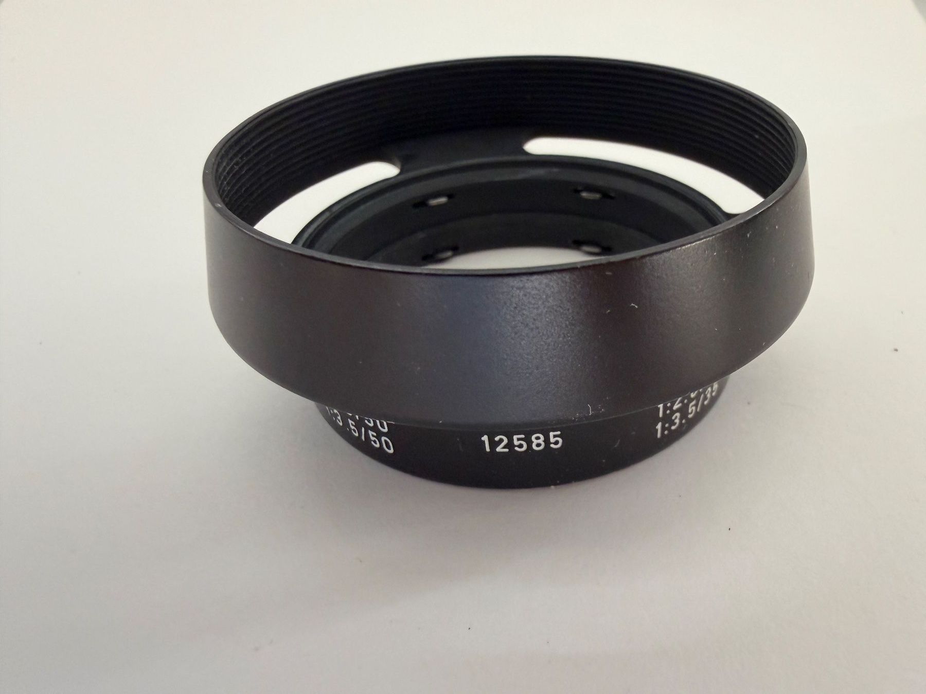 Leica Obiettivi: LEITZ WETZLAR Streulichtblende Neuwertig !!! – Usato da Wettingen venduto da Ansaja 3