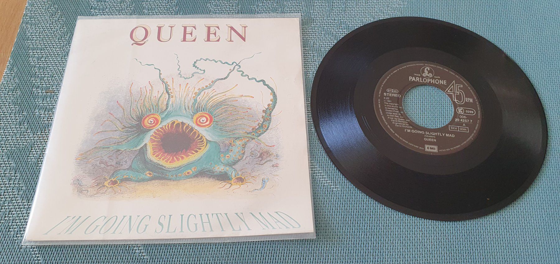 Dischi in vinile: QUEEN, I'm going slightly mad, 7"Single, TOP! – Usato da Kreuzlingen venduto da Cdschlumpf
