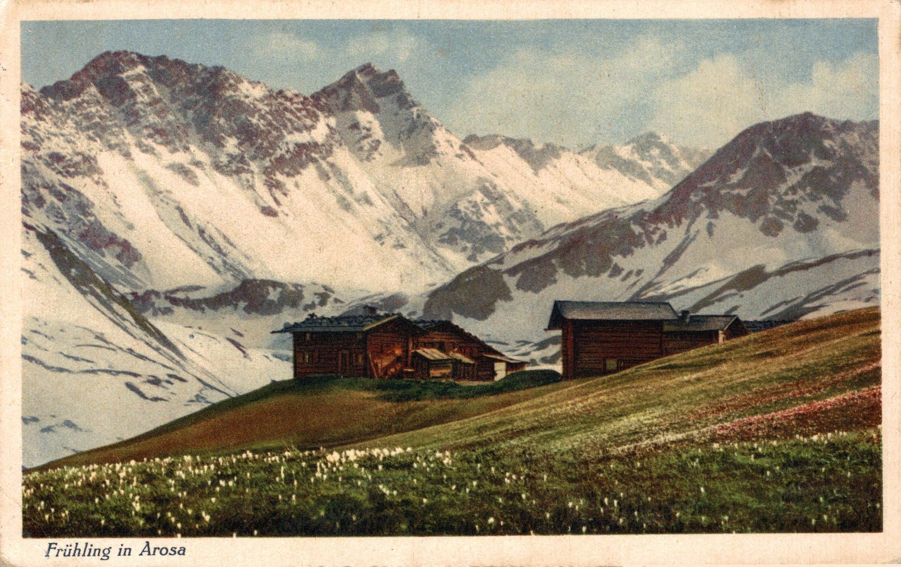 Cartes postales: Frühling in Arosa – D'occasion à Bronschhofen par Astore
