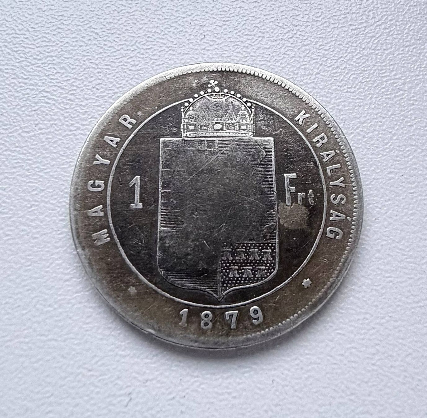 Tutti le monete: 1 Florin 1879 (Silber 900) – Usato da Sissach venduto da Valeriika 1