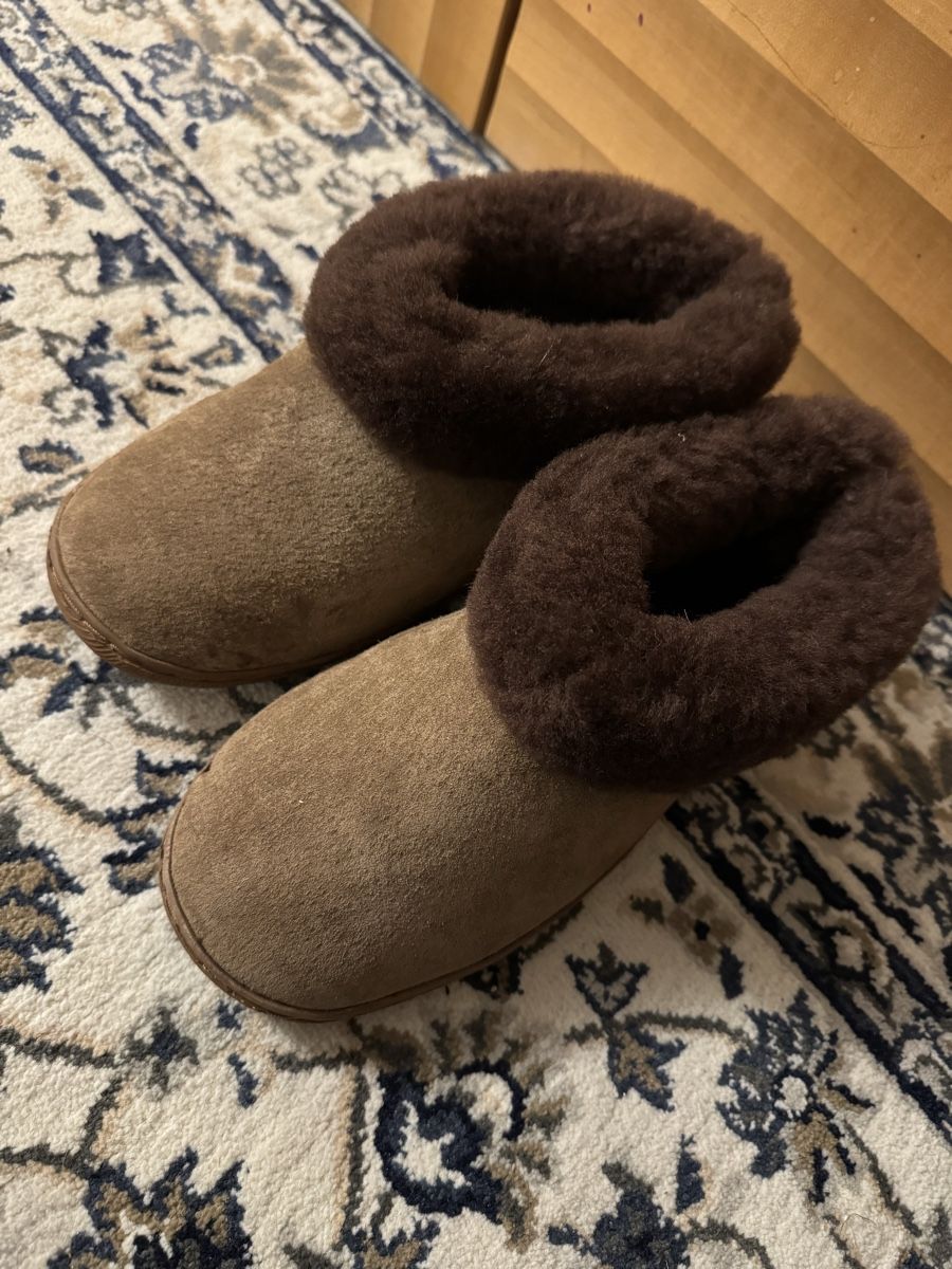Scarpe da uomo: Lammfellfinken Schuhe Leder – Usato da Obfelden venduto da cesarina10