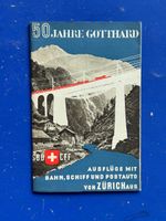 50 Jahre Gotthard - Ausflüge mit Bahn, Schiff von Zürich aus
