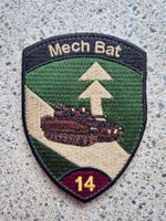*** Badge Panzer Mech Bat 14 mit klett ***