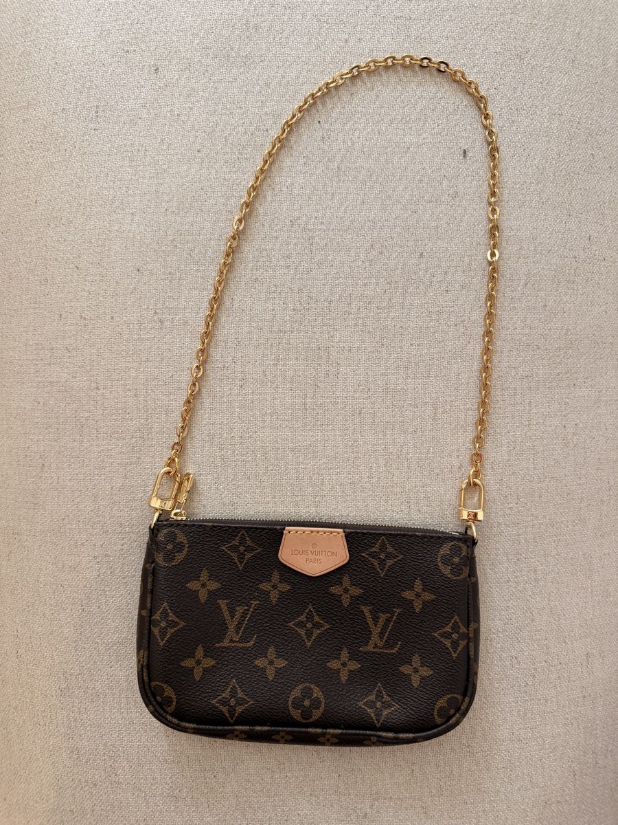 Louis Vuitton Sacs: Louis Vuitton kleine Multi Pochette Braun – Neuf (Voir description) à Zürich par charnie