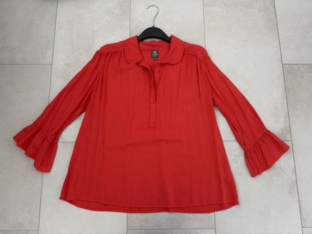 Damen Bluse rot von Manor