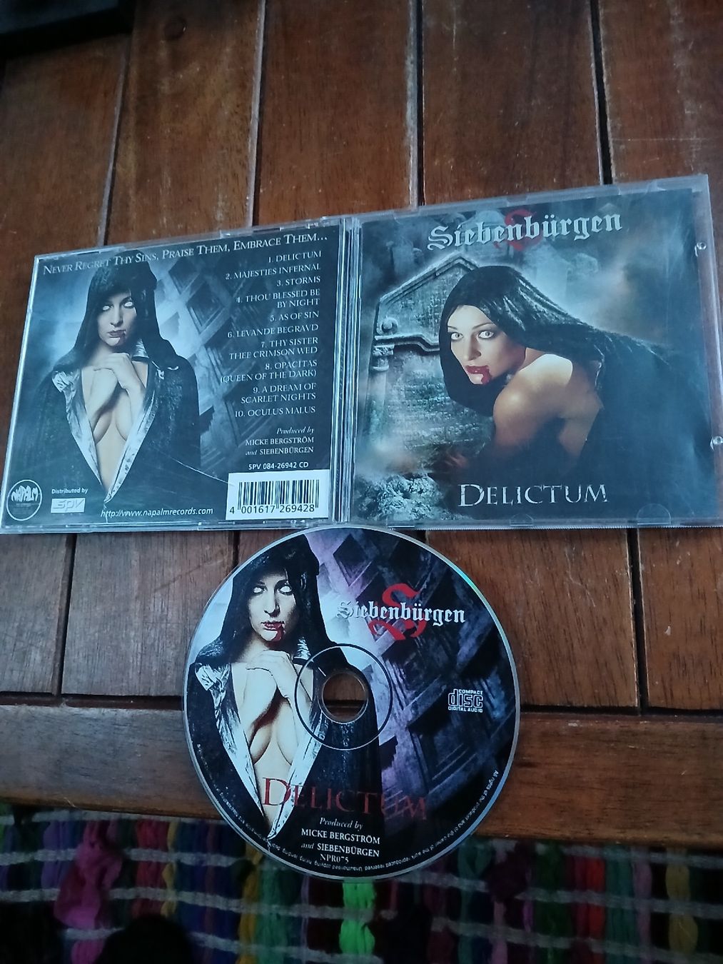 CD: siebenburgen- delictum  – Usato da St-Cergue venduto da VeganWarrior