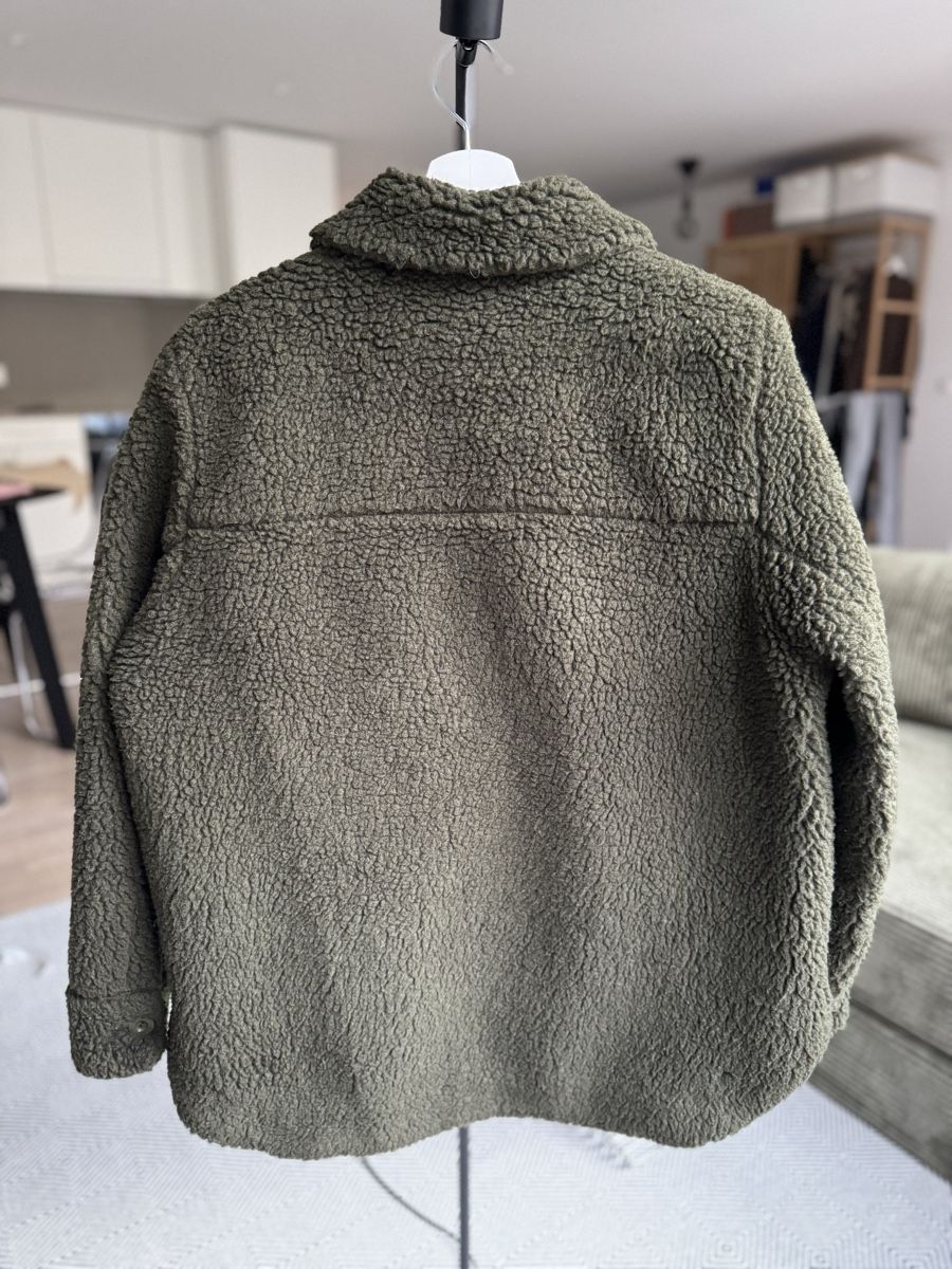 Cos Cappotti: COS olive green shearling wool jacket – Usato da Zürich venduto da ari_cr2f 1