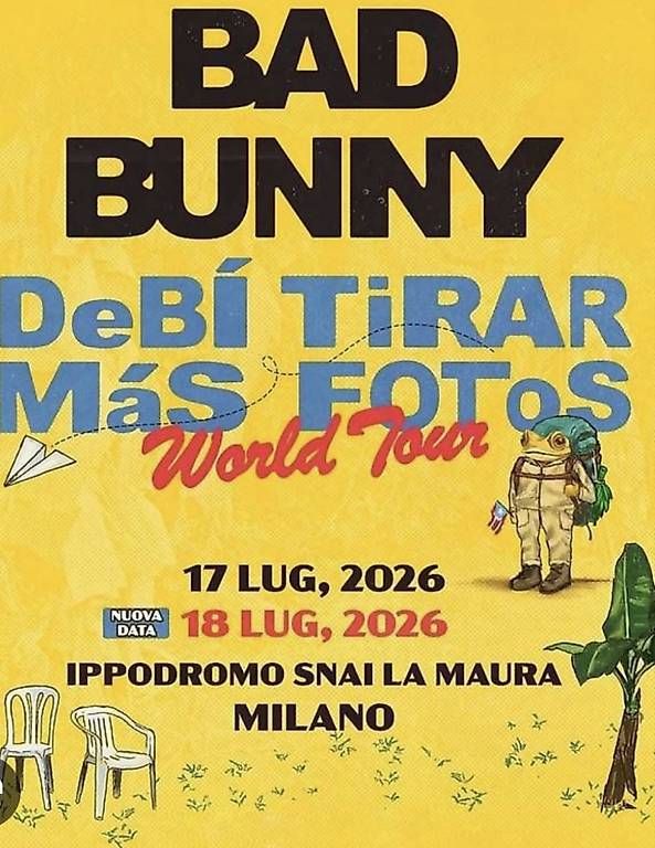 Billets: BadBunny Konzert Milano – D'occasion à Wetzikon ZH par mkruger