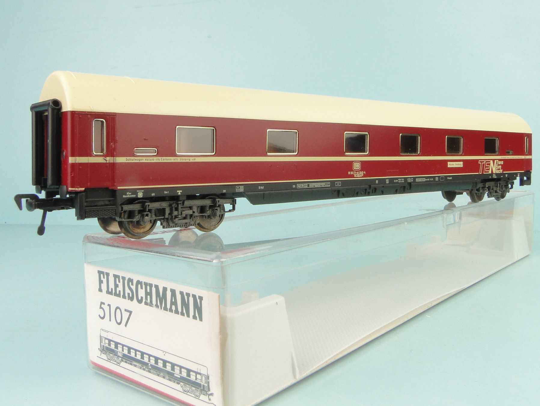 Fleischmann Modellini di ferrovie: Fleischmann H0 5107 DB TEN, neuwertig – Usato da Bülach venduto da cann11