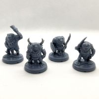 D&D Miniatur | Froschvolk | 25mm | Resin