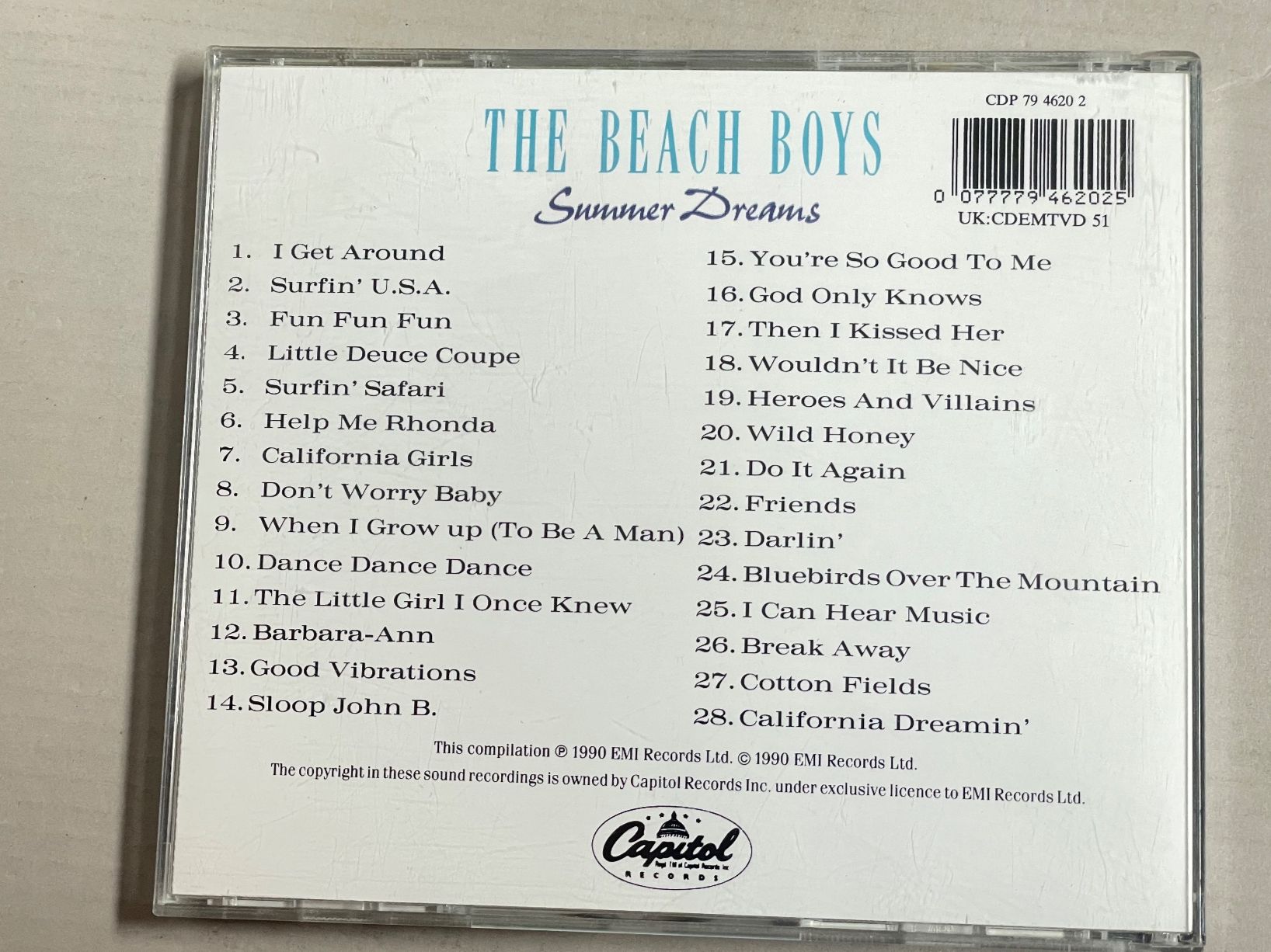 CD: The Beach Boys – Usato da Muri b. Bern venduto da AdidasCollector 1