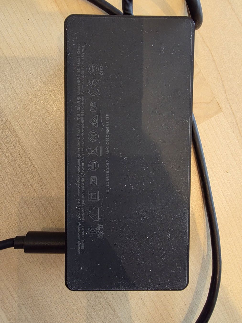 Microsoft Docking station: Microsoft Surface Dock – Dockingstation (PD9-00004) – Usato da Reinach BL venduto da Sportli 4