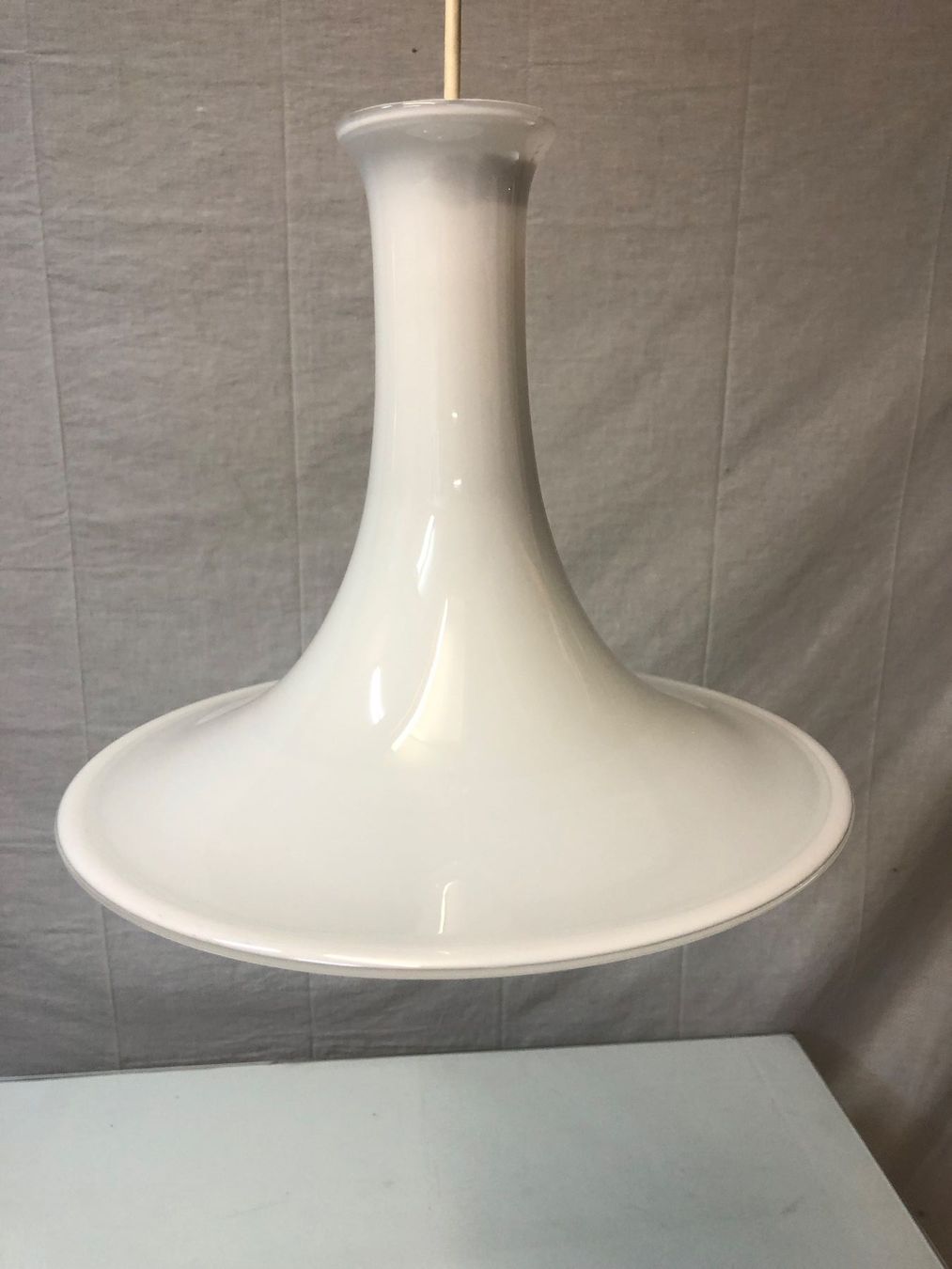 Holmegaard Lampadari & plafoniere: Holmegaard Mandarin Glas-Deckenleuchte 30cm – Usato da Brunnen venduto da Allerwaren 3