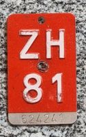 Velo - Nummer ZH 81