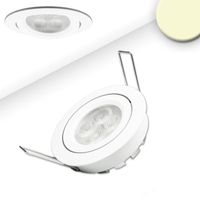 LED Einbaustrahler, Weiss, Rund