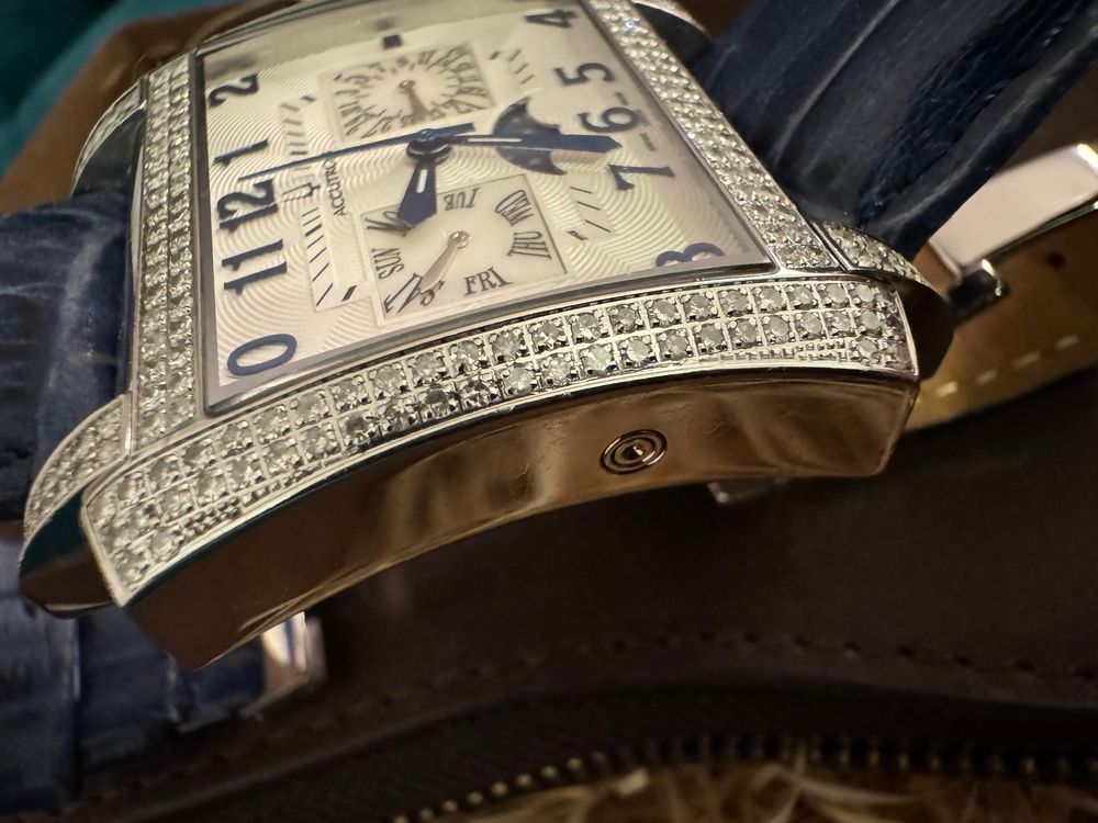 Bulova Uhren: Bulova Accutron Innsbruck, 1.5 Karat, Komplett revidiert – Gebraucht aus Schachen LU von jas_kkc6 6