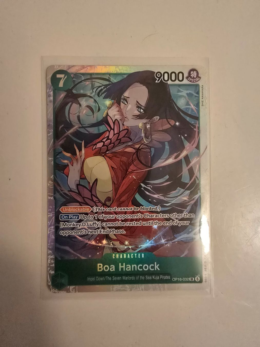 Bandai Cartes à collectionner: Boa Hancock OP16-032 SR – Neuf (Voir description) à Chur par Casdo