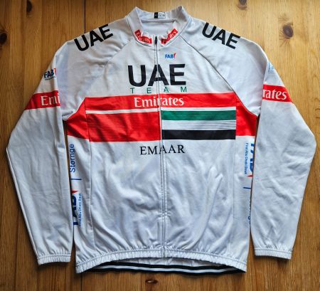 Radjacke Team UAE Emirates Gr. XL Velo Radsport Trikot