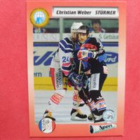 Christian Weber - ZSC CARD - 1993/94