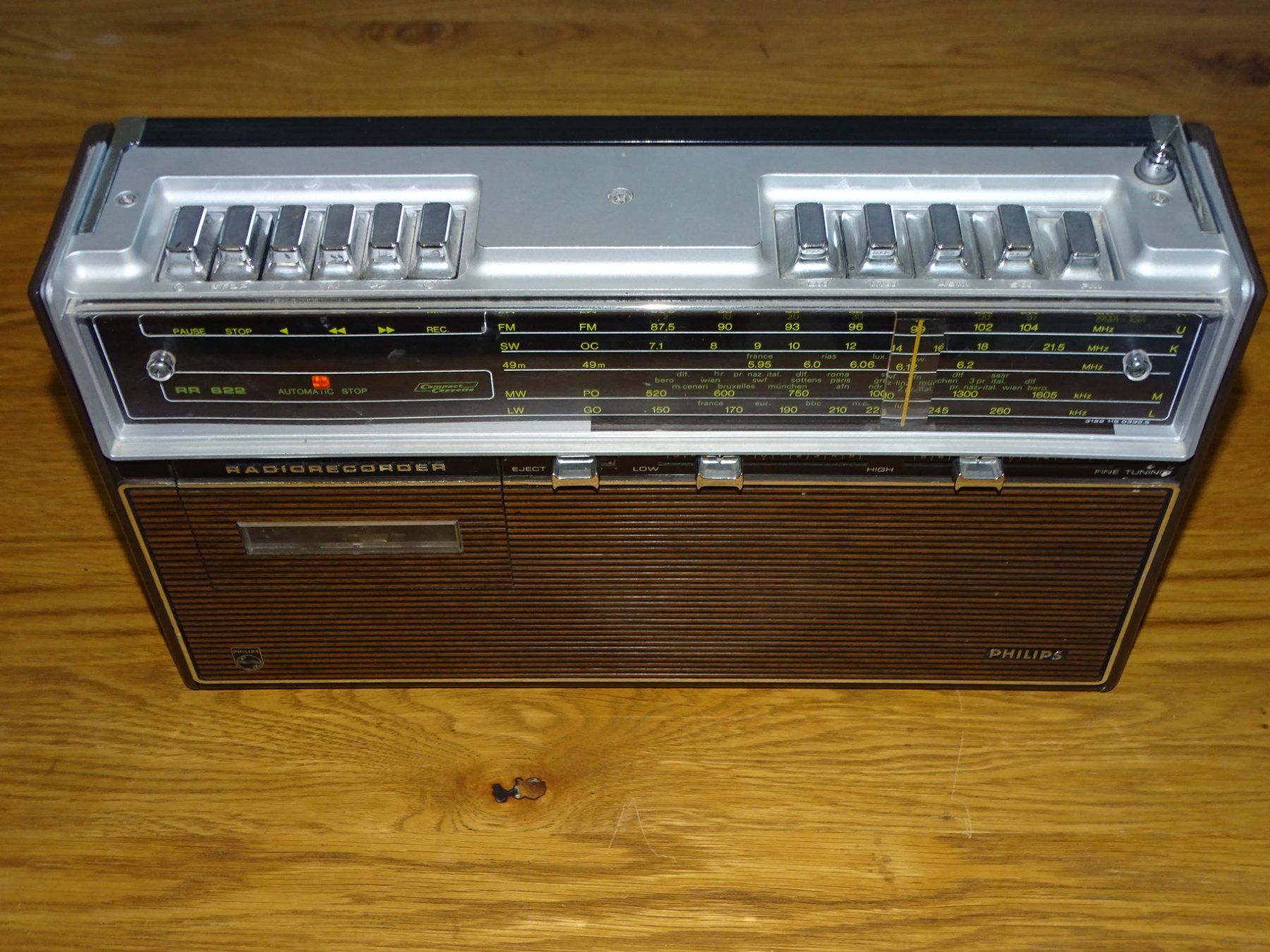 Philips Radios: Philips RC Radiorecorder  defekt – Defekt aus Hirzel von Musicman03