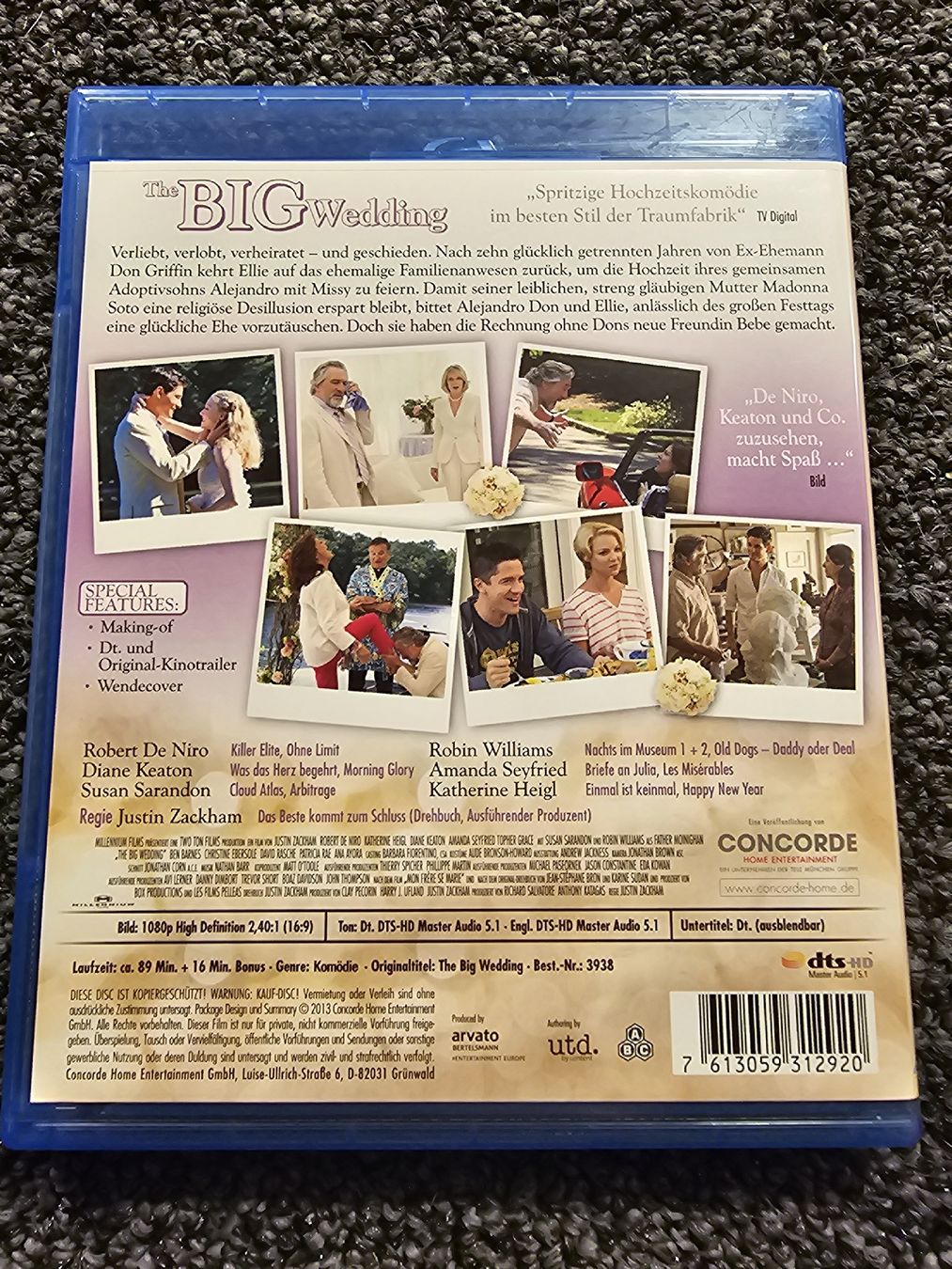 Tutti i DVDs: Blu-ray The Big Wedding  – Usato da Ruswil venduto da jan_bxl5 1