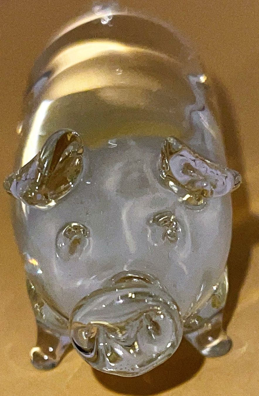 Bicchieri: Schwein aus Glas – Nuovo (secondo la descrizione) da Lutzenberg venduto da Pinschi01 1