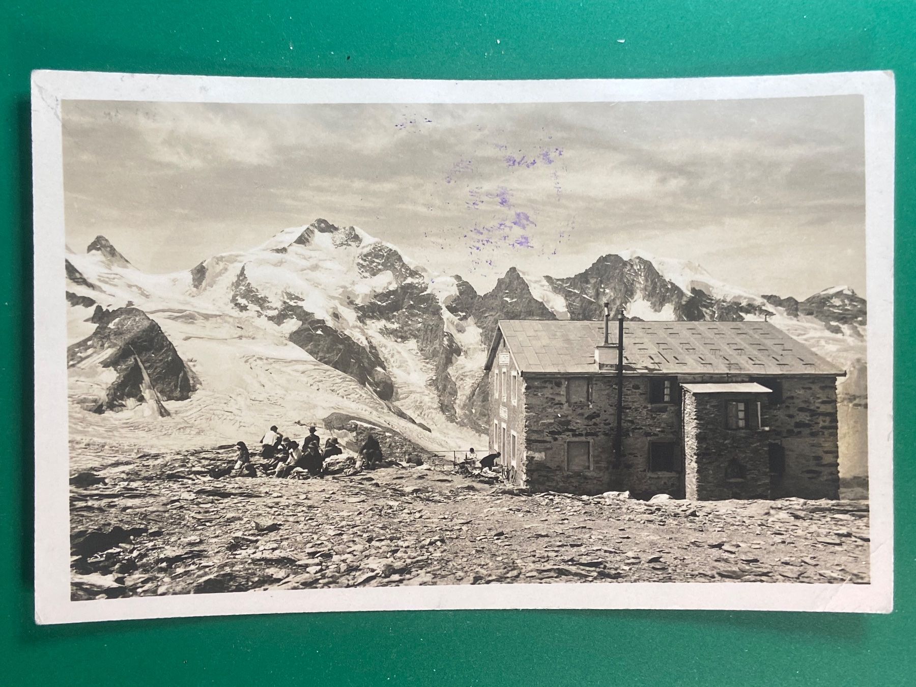 Cartoline postali: Diavolezzahütte  - mit Hüttenstempel – Usato da Steg VS venduto da danwer74