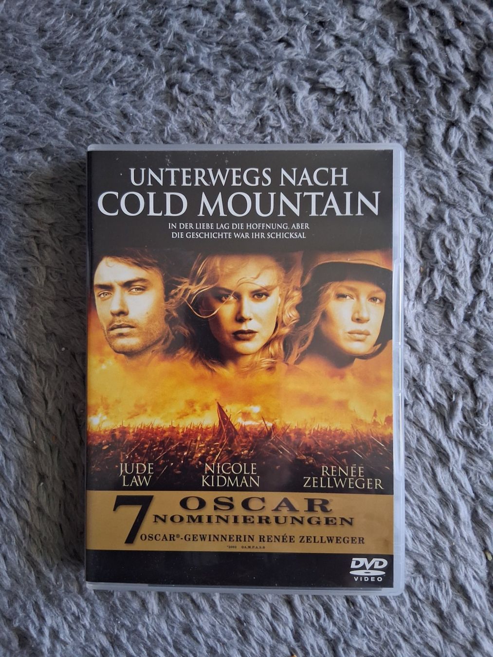 Tutti i DVDs: UNTERWEGS NACH COLD MOUNTAIN    DVD – Usato da Wetzikon ZH venduto da Ramones01