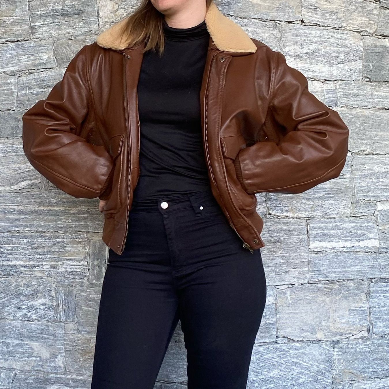 Jacken: Lederjacke Pilotenjacke - Pilot Aviation – Gebraucht aus Ronco sopra Ascona von liz_dbg6 3