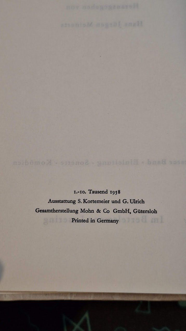 Libri: Shakespeare - Gesammelte Werke vollständig – Nuovo (secondo la descrizione) da Grenchen venduto da ale_bbm5 3