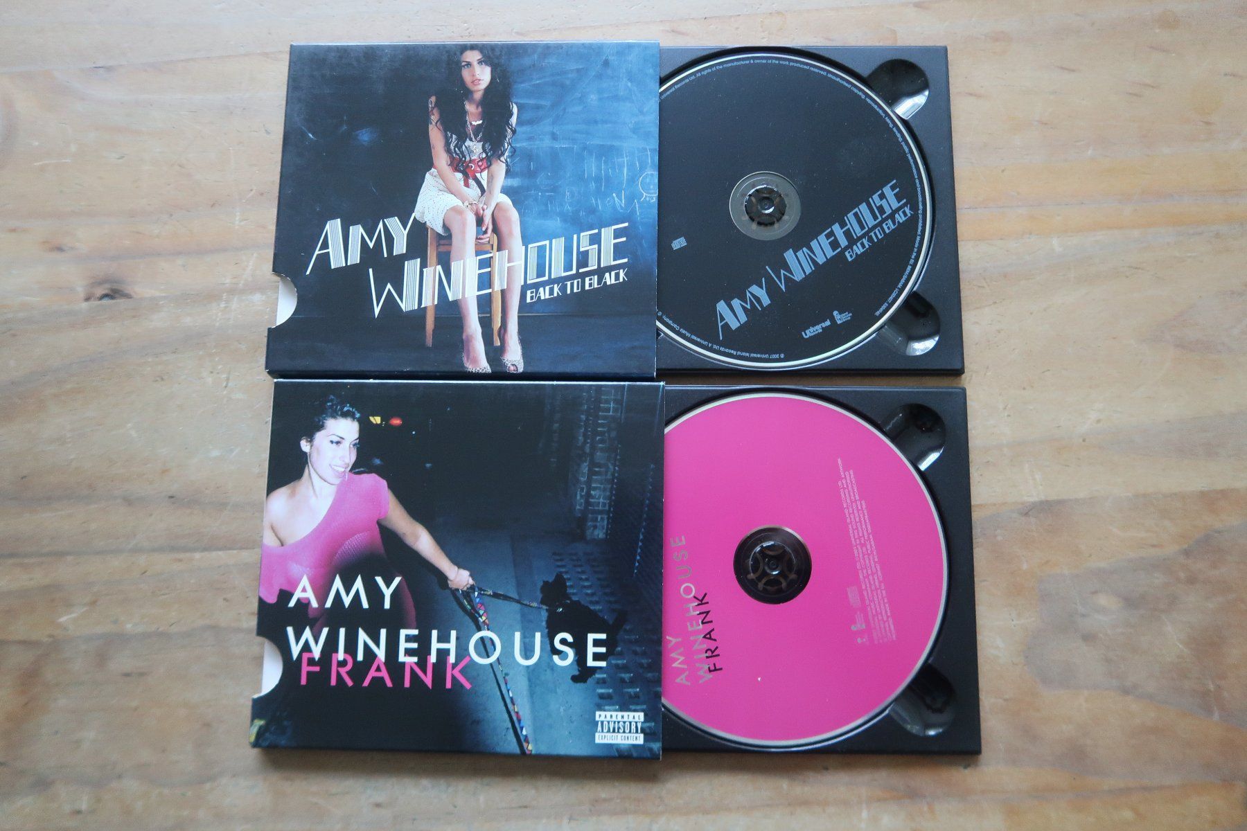 CDs: AMY WINEHOUSE - BACK TO BLACK + FRANK - 2x CD – Gebraucht aus Basel von Patiscat 4
