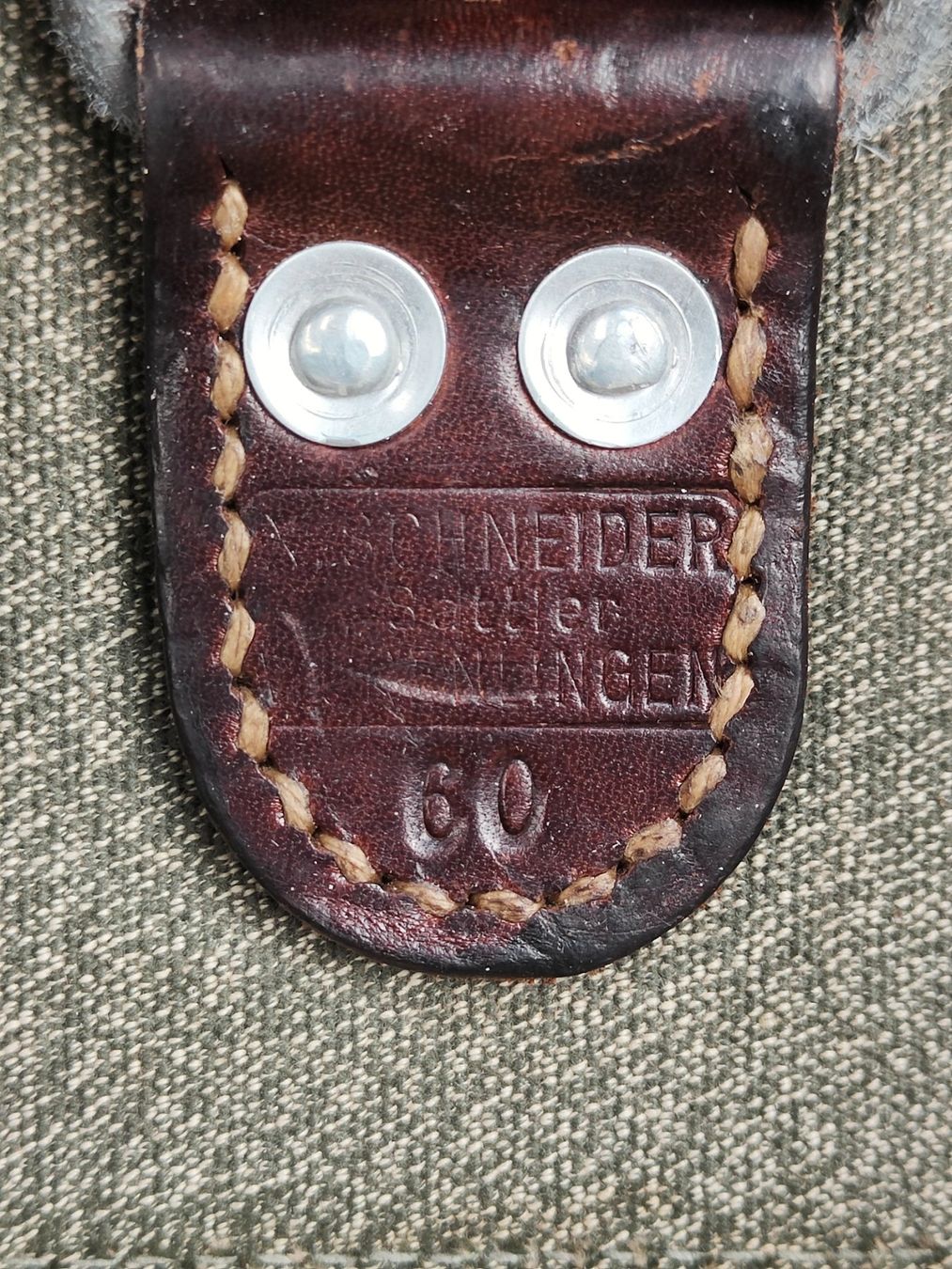 Schweizer Armee Uniformi: Rucksack Ord. 1958, Variante 1 – Usato da Bauma venduto da SwissMilitaria 2