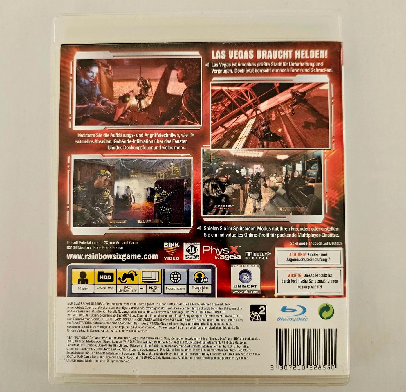 Giochi: Tom Clancy's Rainbowsix Vegas (PS3) – Usato da Holziken venduto da Miglioregamesnmore 1
