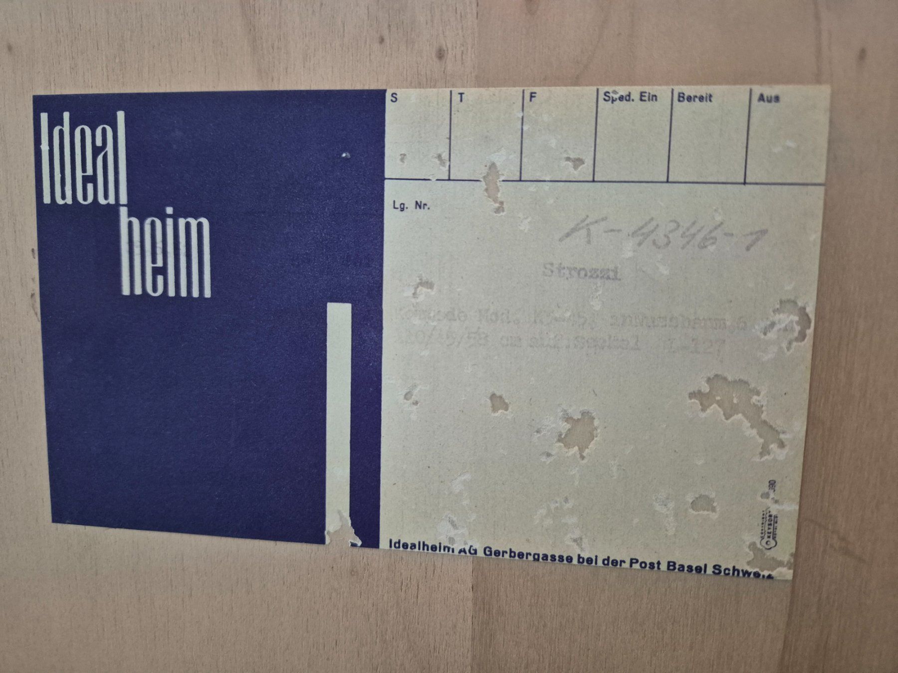 Idealheim Cassettiere: Herrenkomode "Strozzi" von Dieter Wäckerlin IDEALHEIM AG – Usato da Wildegg venduto da KramerBeni 6