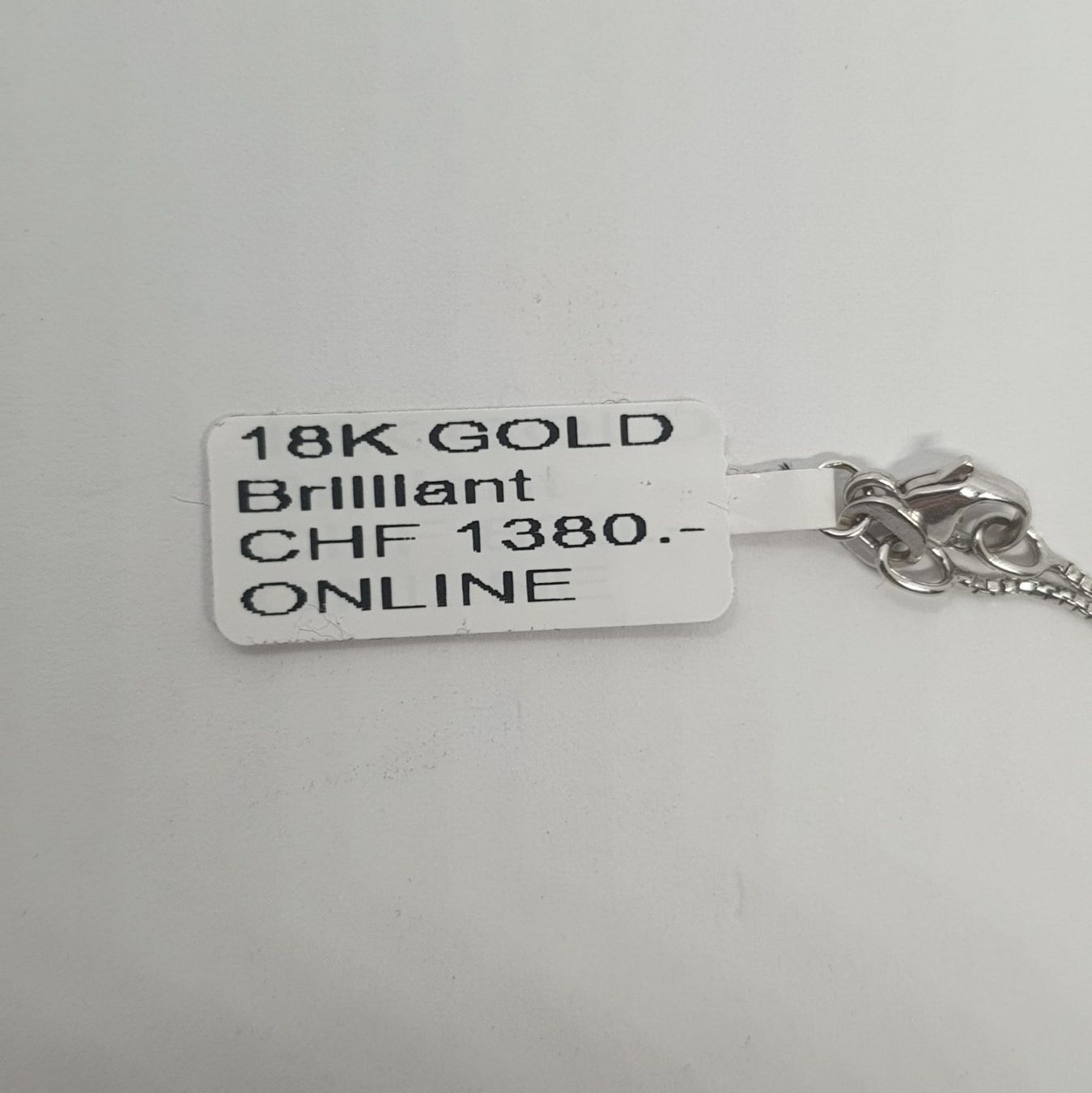 Catenine: Echt 18K Gold - Diamant Collier – Usato da Luzern venduto da Luzern-Goldhaus 4