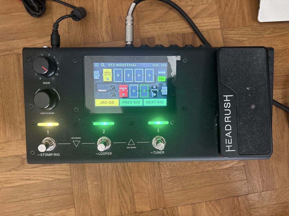 Strumenti musicali: Pédalier effets guitare HeadRush MX5 occasion – Usato da Genève venduto da captus