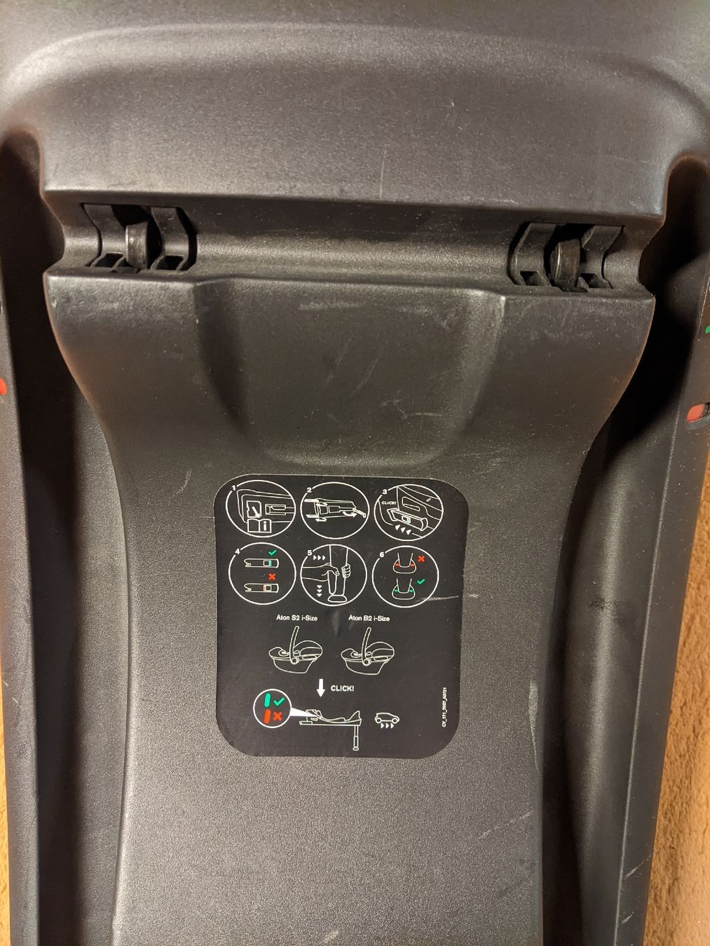 Cybex Seggiolini per auto: Base Cybex One, noire, parfait état – Nuovo (secondo la descrizione) da Vessy venduto da Avicci 9