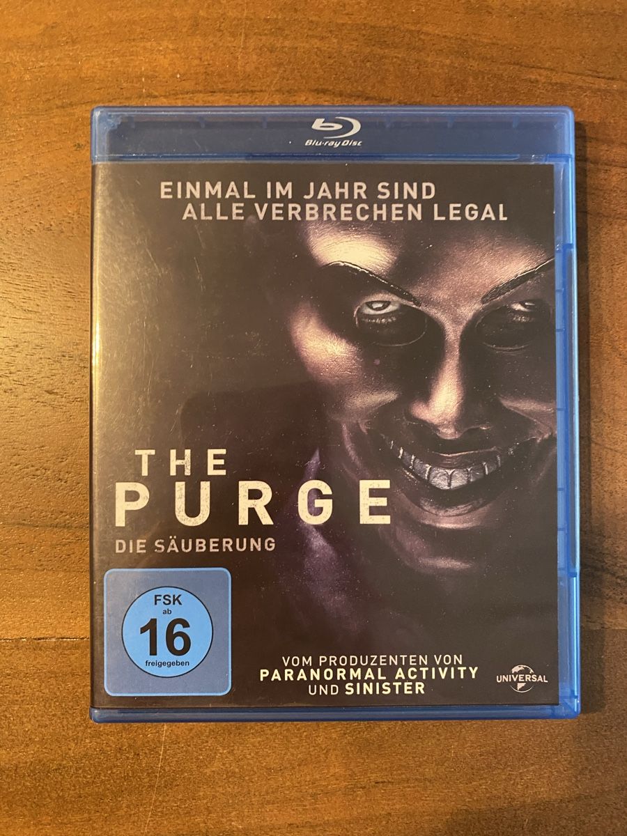 Tutti i DVDs: The Purge - Die Säuberung - Blu-ray – Usato da Thunstetten venduto da Virus_33