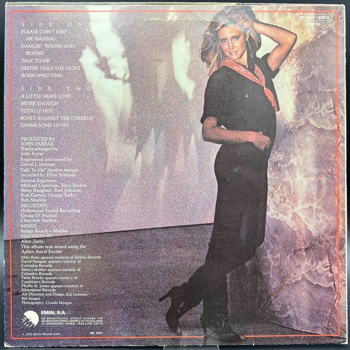 Schallplatten: Olivia Newton-John LP 1978 - Totally Hot – Gebraucht aus Häusernmoos von platten-teller 1