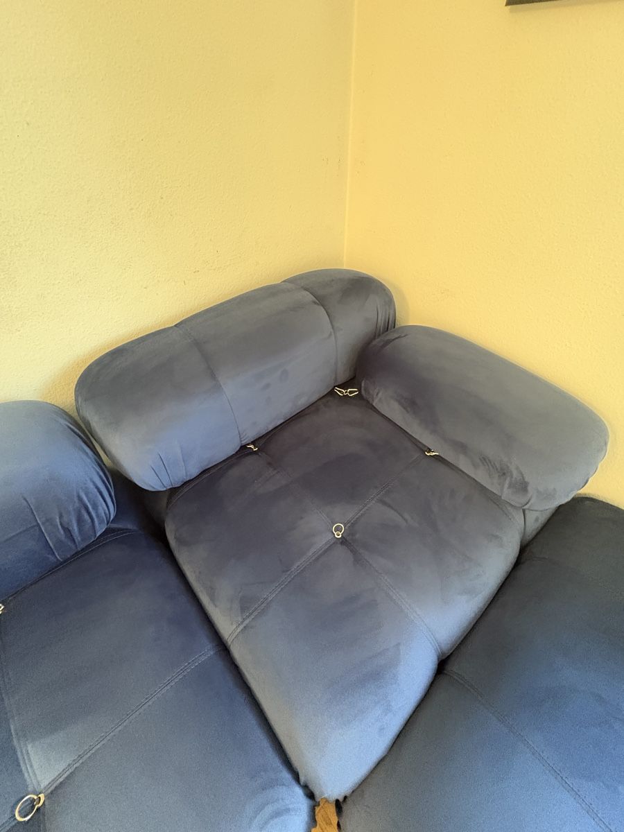 Divani: Atelier del Sofa Bubble Velvet Blue – Nuovo (secondo la descrizione) da Glattbrugg venduto da Fabiolous1 4