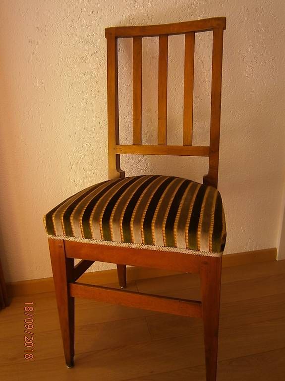 Sedie: Chaises Directoire anciennes – Usato da Villeneuve venduto da Vill09